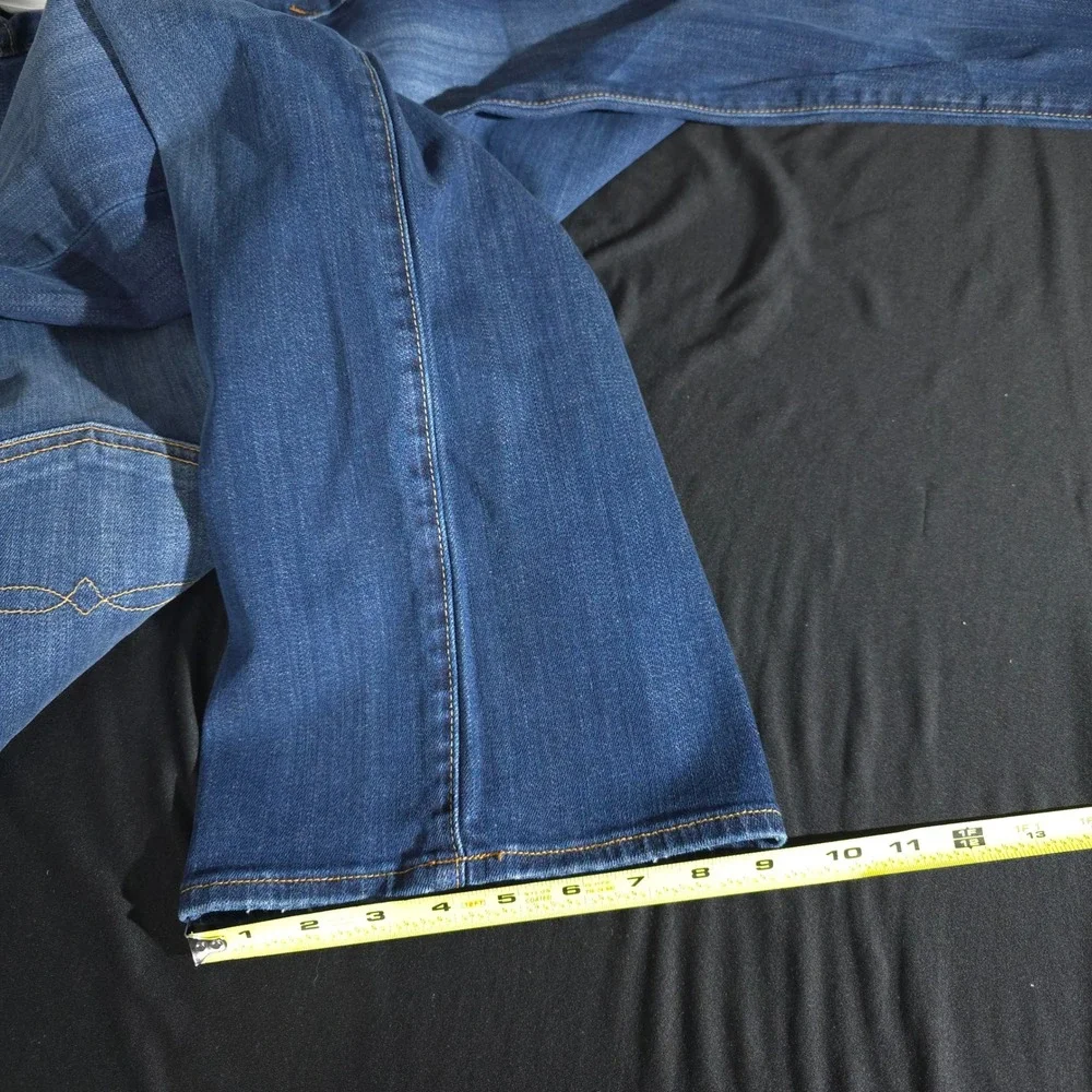 Lucky Brand 361 Vintage Straight Mens 36x30 Blue Denim Stretch Jeans Cowboy
